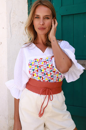 THE BUTTERFLY SUMMER BLOUSE